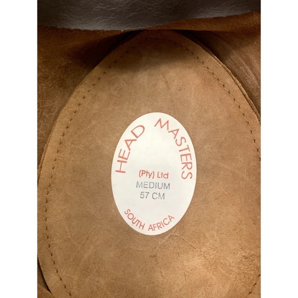 South Africa Rugby Leather Rogue hat, brown, medium, safari, outback, bush - Picture 2 of 6